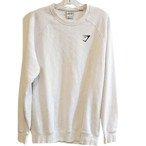 Gymshark Men's White Sweater